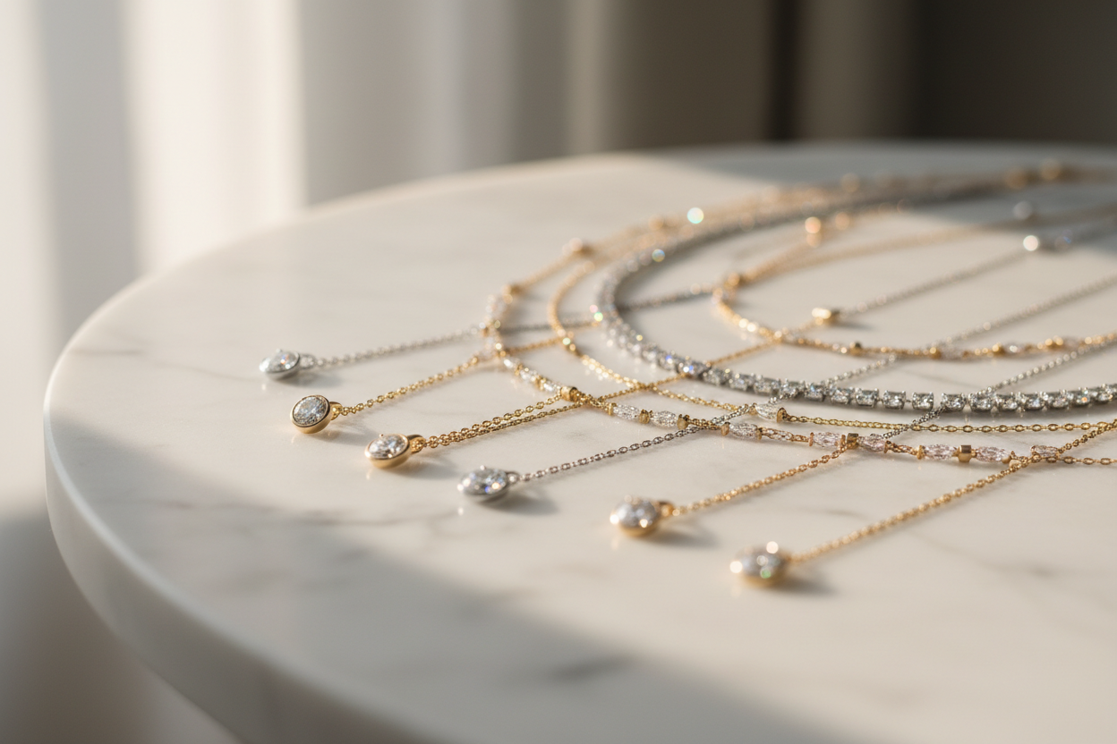 Top Lab Grown Diamond Necklace Designs for Everyday Elegance