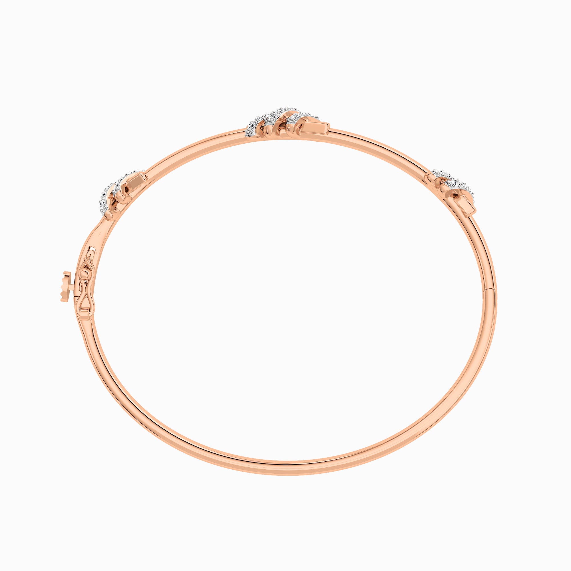 Rebel Coded Oval Bangle